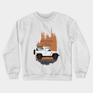 Jeep Lovers 4x4 Rover T-Shirt Crewneck Sweatshirt